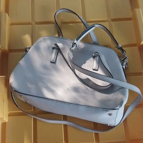 Kate Spade Elegant Gray Women's Handbag - Picture 1 of 9
